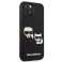 Karl Lagerfeld KLHCP13S3DRKCK iPhone 13 mini 5,4" siyah/siyah hardka fotoğraf 3
