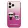 Karl Lagerfeld KLHCP13XTGKCP iPhone 13 Pro Max 6,7" hardcase pink/pi slika 2
