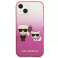 Karl Lagerfeld KLHCP13MTGKCP iPhone 13 6,1" hardcase rosa/rosa Gradi bilde 2