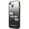 Karl Lagerfeld KLHCP13STGKCK iPhone 13 mini 5,4" hardcase zwart/zwart foto 1