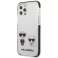 Karl Lagerfeld KLHCP12MTPEKCW iPhone 12/ 12 Pro tapa rígida blanco/blanco K fotografía 1