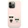Karl Lagerfeld KLHMP13XSSKCI iPhone 13 Pro Max 6,7" hardcase light pink image 4