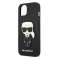 Karl Lagerfeld KLHCP13MOKPK iPhone 13 6,1" preto / preto hardcase Saffi foto 5