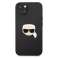 Karl Lagerfeld KLHCP13SPKMK iPhone 13 mini 5,4" zwart/zwart hardcase foto 2