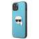 Karl Lagerfeld KLHCP13SPKMB iPhone 13 mini 5,4" mavi/mavi hardkalar fotoğraf 1