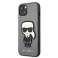 Karl Lagerfeld KLHCP13SOKPGiPhone 13 mini 5 4&quot; srebrny/silver hardcas zdjęcie 1