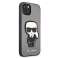 Karl Lagerfeld KLHCP13SOKPGiPhone 13 mini 5 4&quot; srebrny/silver hardcas zdjęcie 3