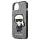 Karl Lagerfeld KLHCP13SOKPGiPhone 13 mini 5 4&quot; srebrny/silver hardcas zdjęcie 5