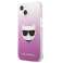 Karl Lagerfeld KLHCP13SCTRP iPhone 13 mini 5 4&quot; hardcase różowy/pink C zdjęcie 1