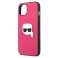 Karl Lagerfeld KLHCP13MPKMP iPhone 13 6,1" rosa/rosa estuche rígido Leathe fotografía 5