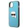 Karl Lagerfeld KLHCP13MPKMB iPhone 13 6,1" mavi/mavi hardcase Lea fotoğraf 5