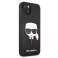 Karl Lagerfeld KLHCP13SSAKHBK iPhone 13 mini 5,4" svart/svart hardcas bilde 3