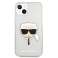 Karl Lagerfeld KLHCP13SKHTUGLS iPhone 13 mini 5,4" plata/plata duro fotografía 2