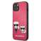 Karl Lagerfeld KLHCP13SPCUSKCP iPhone 13 mini 5,4" fucsia/fucsia duro fotografía 1