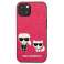 Karl Lagerfeld KLHCP13SPCUSKCP iPhone 13 mini 5,4" fucsia/fucsia duro fotografía 2