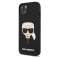 Karl Lagerfeld KLHCP13MSLKHBK iPhone 13 6 1&quot; czarny/black hardcase Sil zdjęcie 1