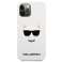 Karl Lagerfeld KLHCP12LSLCHWH iPhone 12 Pro Max 6,7" hardcase hvit/wh bilde 2