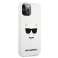 Karl Lagerfeld KLHCP12LSLCHWH iPhone 12 Pro Max 6,7" hardcase hvit/wh bilde 3