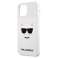 Karl Lagerfeld KLHCP12LSLCHWH iPhone 12 Pro Max 6,7" hardcase hvit/wh bilde 5