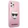 Karl Lagerfeld KLHCP12LCHTUGLP iPhone 12 Pro Max 6,7" roze/roze hard foto 3