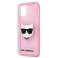 Karl Lagerfeld KLHCP12LCHTUGLP iPhone 12 Pro Max 6,7" roze/roze hard foto 5