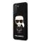 Karl Lagerfeld KLHCS21MSLFKBK S21+ G996 Hardcase schwarz/schwarz Silikon Bild 1