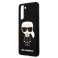 Karl Lagerfeld KLHCS21MSLFKBK S21+ G996 Hardcase schwarz/schwarz Silikon Bild 5