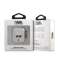 Karl Lagerfeld KLA2UKHGS AirPods cover zilver/zilver Glitter Karl's H foto 2