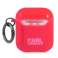 Karl Lagerfeld KLA2UCHFP AirPods cover pink/pink Choupette Bild 1