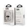 Karl Lagerfeld KLACCSILKHWH AirPods Cover weiß/weiß Silikon Ikonik Bild 2