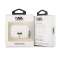 Karl Lagerfeld KLACAPSILGLWH AirPods Pro coque blanc/blanc Silicone Ik photo 2
