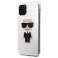 Karl Lagerfeld KLHCN58TPUTRIKSL iPhone 11 Pro srebrny/silver Glitter I zdjęcie 1