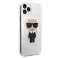 Karl Lagerfeld KLHCN58TPUTRIKSL iPhone 11 Pro srebrny/silver Glitter I zdjęcie 4