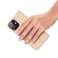 Custodia per fondina DUX DUCIS Skin Pro con flip iPhone 12 mini oro foto 6