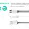 ROCK Micro USB cable flat 200cm image 1