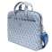 Сумка Guess GUCB15P4TB 16" синій / синій Saffiano 4G Triangle логотип зображення 1
