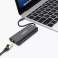 Choetech Bağlantı İstasyonu USB Hub Adaptörü Tip C 6'sı 1 arada 100 W PD Siyah (HUB fotoğraf 3
