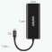 Choetech Bağlantı İstasyonu USB Hub Adaptörü Tip C 6'sı 1 arada 100 W PD Siyah (HUB fotoğraf 6