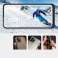 Notīrīt 3in1 futrāli Samsung Galaxy S21 FE gēla vāciņam ar šarmu rāmi attēls 6