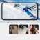 Notīrīt 3in1 futrāli Samsung Galaxy A72 4G gēla vāciņam ar Charm Frame attēls 2