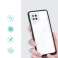 Klare 3in1 Hülle für Samsung Galaxy A42 5G Gel Hülle mit Charm Frame Bild 1
