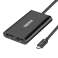 Choetech Adapter USB Typ-C Splitter Thunderbolt 3 (40G Bild 3
