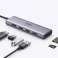 Ugreen 6in1 Multifunksjonell USB Type-C HUB - 3x USB 3.2 Gen 1 / HDMI 4K 6 bilde 2