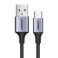 Ugreen cable USB to USB Type-C Quick Charge 3.0 3A 0.5m grey (6 image 2