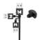 Возинский Магнитный кабель USB / Micro USB / USB Тип C / Свет изображение 1