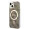 Zestaw Guess GUBPP14MH4EACSW Case  Charger iPhone 14 Plus 6 7&quot; brązowy zdjęcie 1