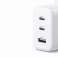 Ugreen hızlı duvar şarj cihazı 2x USB Type-C / USB 65W PD3.0, QC3.0/4 fotoğraf 2