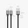 UGREEN-kaapeli USB - USB-jakokaapeli / USB tyyppi C 1m musta (U kuva 2