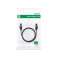 UGREEN LAN Ethernet Cat.8 U/FTP Kabel flach 1m schwarz (NW134) Bild 4