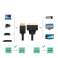 Ugreen Kabeladapter DVI-Adapter 24+5-polig (Buchse) auf HDMI Bild 1